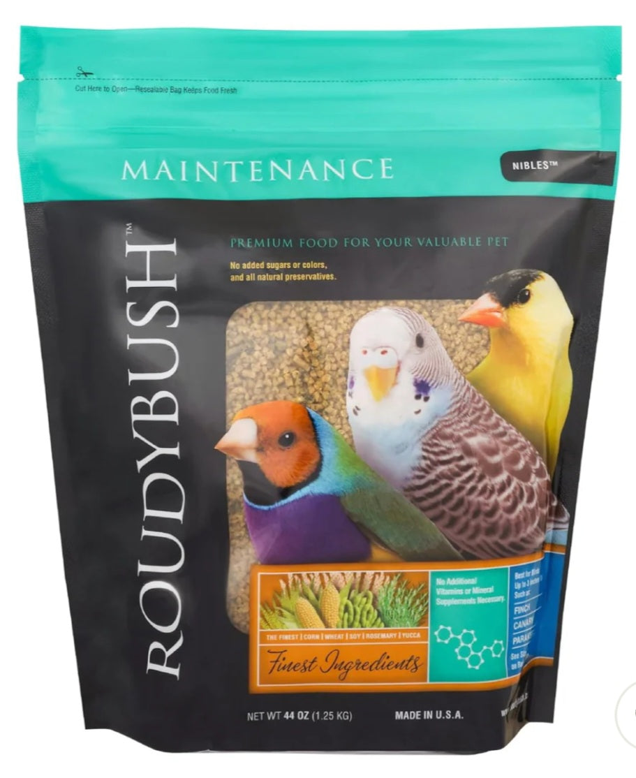 Roudybush Maintenance Nibbles
