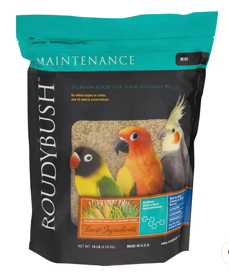 Roudybush Maintenance Mini Pellets