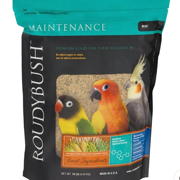 Roudybush Maintenance Mini Pellets
