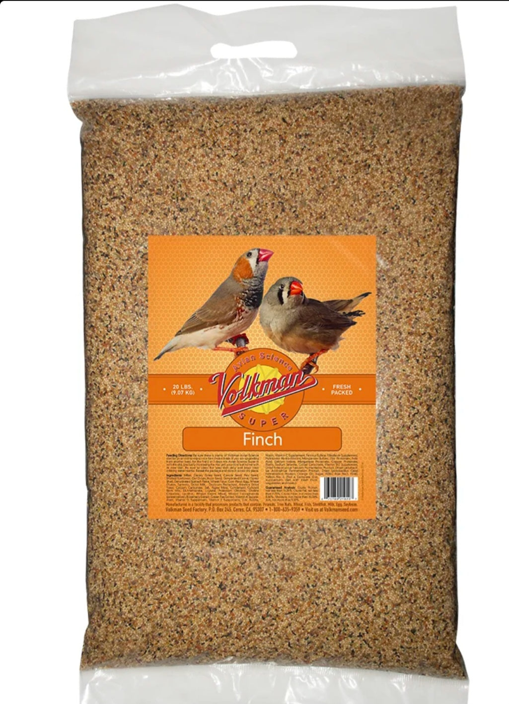 Volkman Avian Science Super Finch