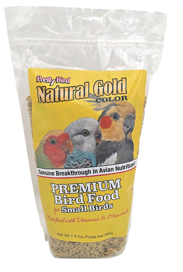 Pretty Bird Natural Gold Small