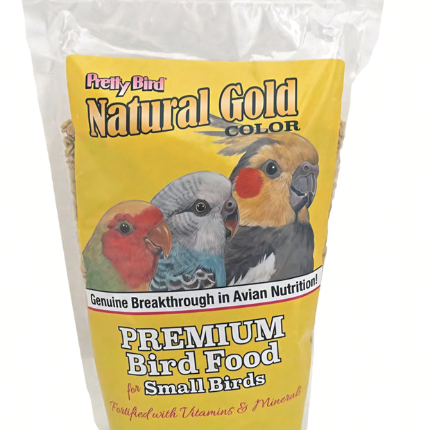 Pretty Bird Natural Gold Small