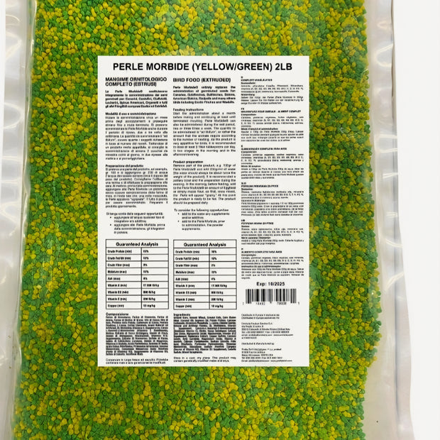 Perle Morbide Green and Yellow