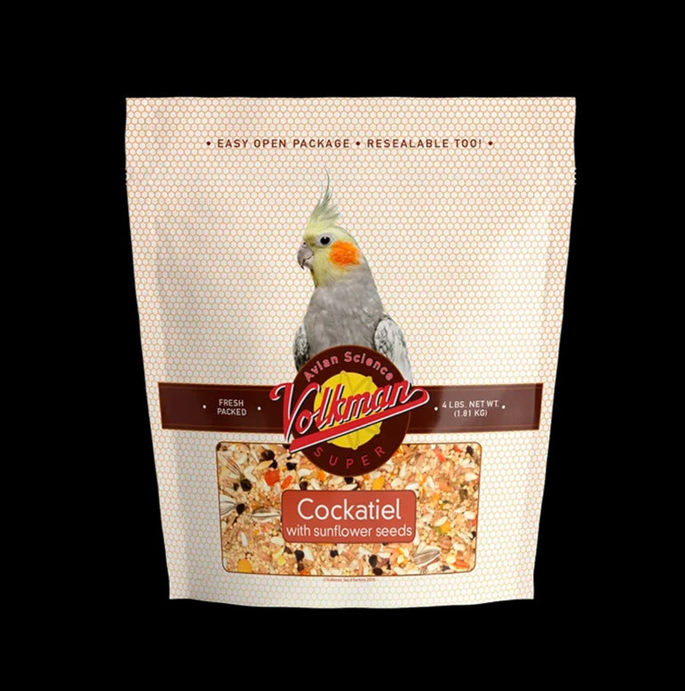 Volkman Avian Science Super Cockatiel with Sunflower